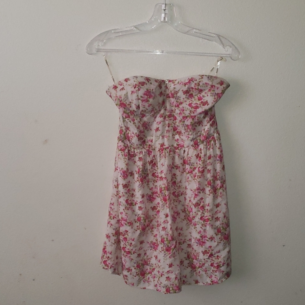 Floral print dress